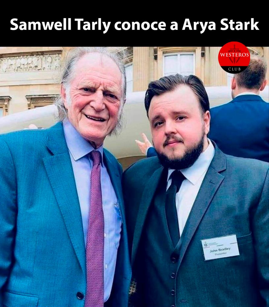 Samwell conoce a Arya con el rostro de Walder