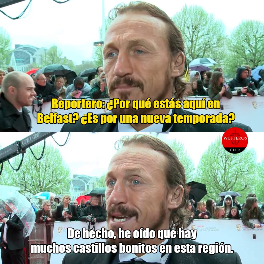 Bronn siempre está buscando castillos