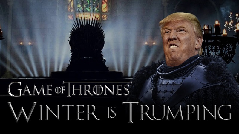 Donald Trump se convierte en un personaje de Game of Thrones