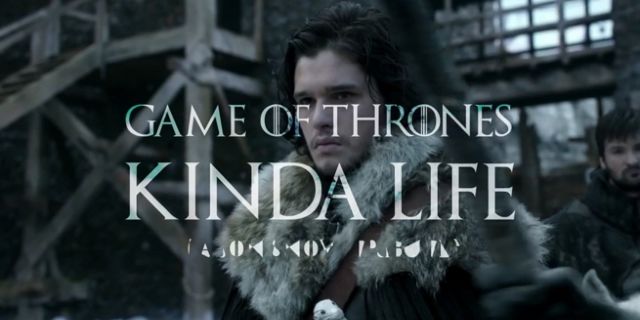 Game of Thrones Kinda Life, genial tributo musical a Jon Snow