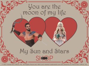 Las originales postales de San Valentín de Juego de Tronos