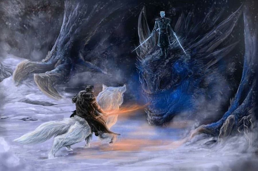 Juego de Tronos: Batalla entre Viserion y lobos huargo fue descartada